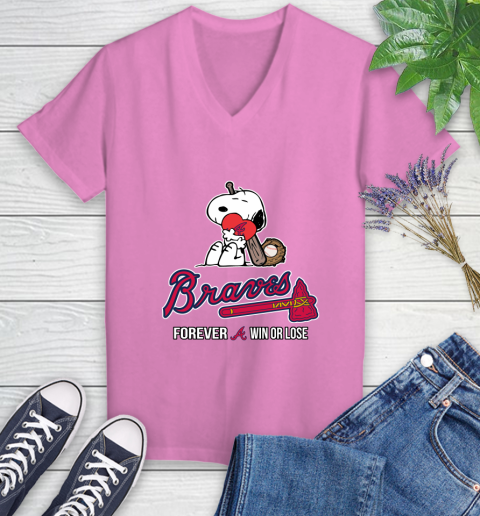 MLB The Peanuts Movie Snoopy Forever Win Or Lose Baseball Atlanta Braves 90