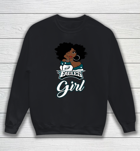 Philadelphia Eagles Girl NFL Sweatshirt