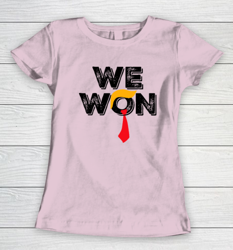 Donald Trump 47th President JD Vance We Won Get Over It 2024 Women's T-Shirt 5