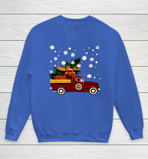 Nashville Predators Bring Christmas Home NHL Youth Sweatshirt 6