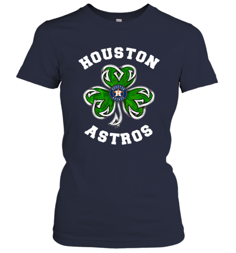 MLB Houston Astros Three Leaf Clover St Patrick's Day Baseball Sports Youth  Sweatshirt