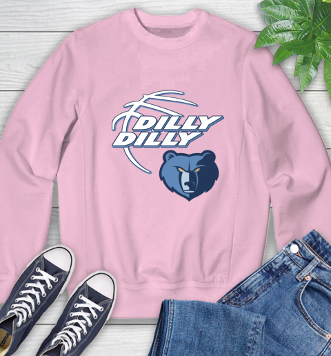 NBA Memphis Grizzlies Dilly Dilly Basketball Sports Sweatshirt 9