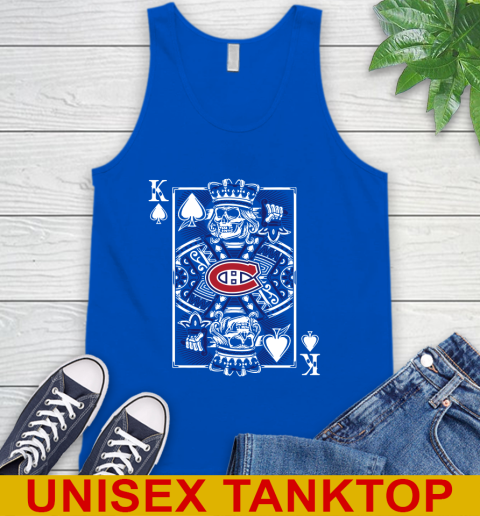 Montreal Canadiens NHL Hockey The King Of Spades Death Cards Shirt Tank Top 4