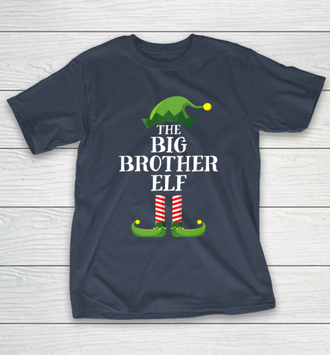 Big Sister Elf Matching Family Group Christmas Party Pajama T-Shirt Big Sister Elf Matching Family Group Christmas Party Pajama T-Shirt