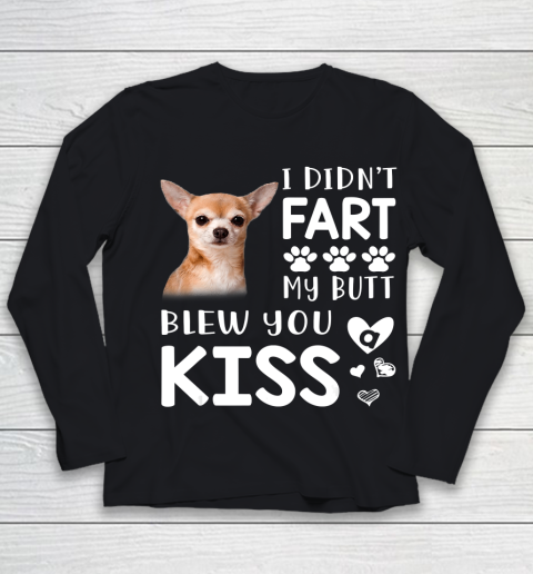 Father gift shirt Funny Chihuahua Mom Dad Dog Lovers Gift T Shirt Youth Long Sleeve