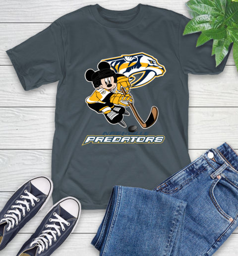 NHL Nashville Predators Mickey Mouse Disney Hockey T Shirt T-Shirt 9