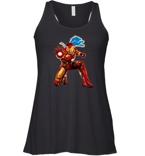 NFL Iron Man Detroit Lions Racerback Tank