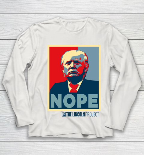 Lincoln Project Nope Youth Long Sleeve 8