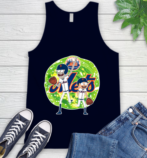 MLB New York Mets Rick And Morty Baseball Sports Tank Top 3