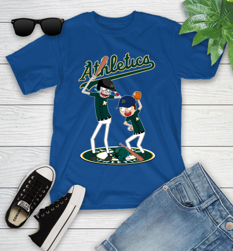 MLB Oakland Athletics Rick And Morty Baseball 111