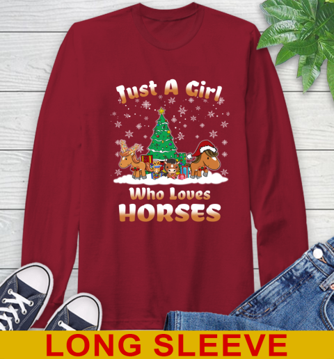 Christmas Just a girl who love horse 63