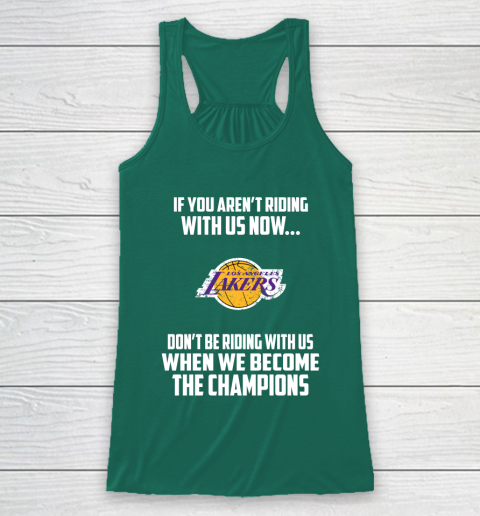 NBA Los Angeles Lakers Basketball We Become The Champions Racerback Tank 5