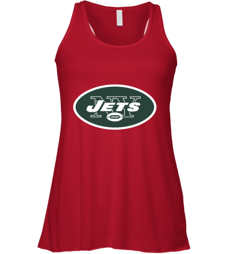 New York Jets NFL Line by Fanatics Branded Vintage Victory Racerback Tank