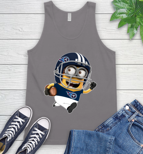 NFL Tennessee Titans Minions Disney Football Sports Tank Top 7