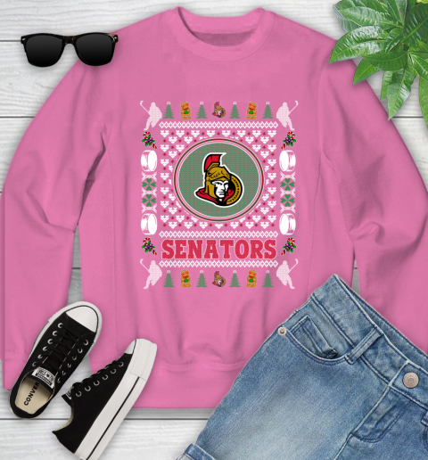 Ottawa Senators Merry Christmas NHL Hockey Loyal Fan Ugly Shirt 120