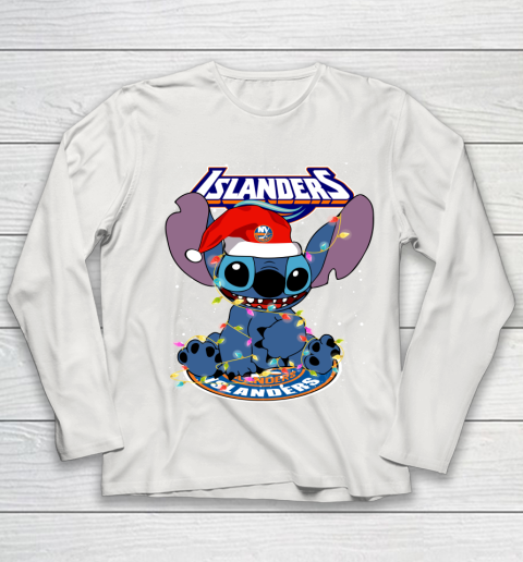 New York Islanders NHL Hockey noel stitch Christmas Youth Long Sleeve 8