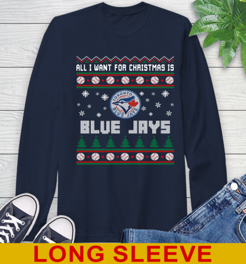 MLB All I Want For Christmas Is Toronto Blue Jays Baseball Sports 57