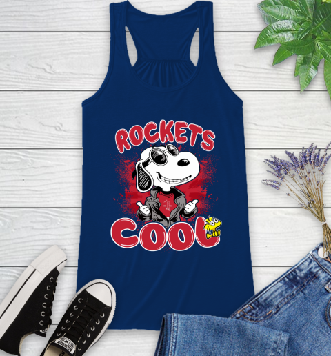 NBA Basketball Houston Rockets Cool Snoopy Shirt Racerback Tank 6