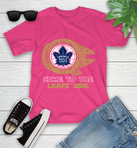 NHL Come To The Toronto Maple Leafs Wars Hockey Sports Youth T-Shirt 11