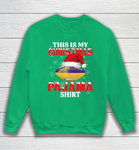 Minnesota Vikings This Is My Christmas Pajama Shirt NFL Sweatshirt 5