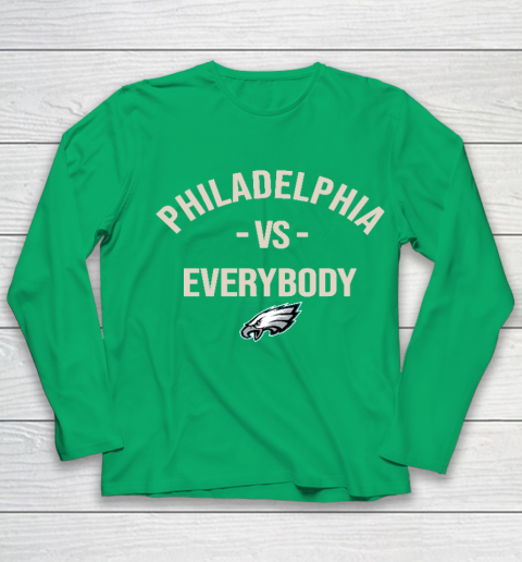 Philadelphia Eagles Vs Everybody Youth Long Sleeve 4