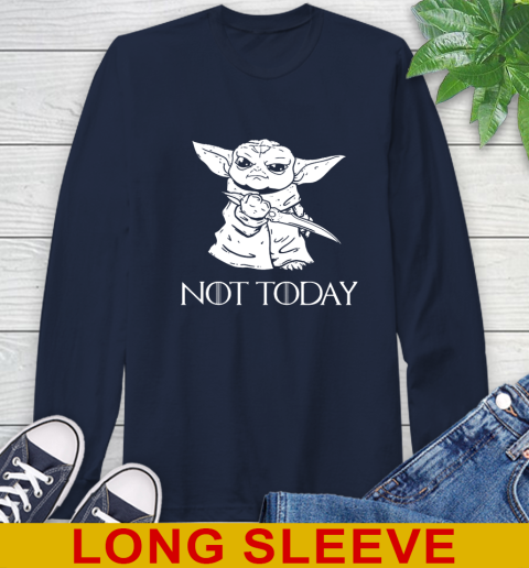 Not Today Game Of Thrones Star Wars Baby Yoda Shirt 57