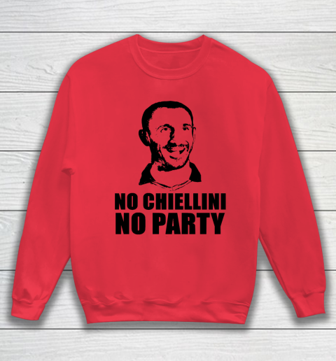 No Chiellini, No Party Italia Champion Euro Player Sweatshirt 6