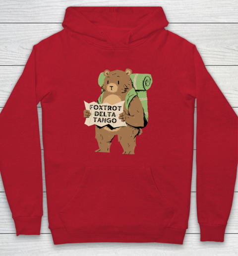 Bear Foxtrots Deltas Tangos Funny Hoodie 6