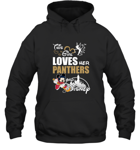 This Girl Love Her Florida Panthers And Mickey Disney Shirts Hoodie