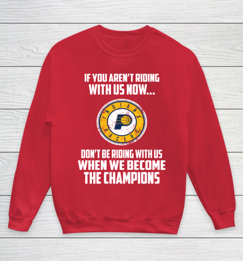 NBA Indiana Pacers Basketball We Become The Champions Youth Sweatshirt 7