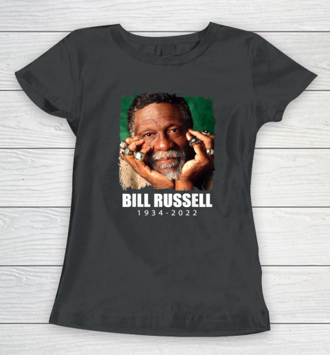 Bill Russell 1934  2022 RIP Women's T-Shirt