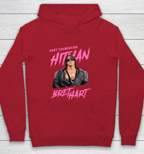 Bret Hart The Hitman Hart Foundation Youth Hoodie 7