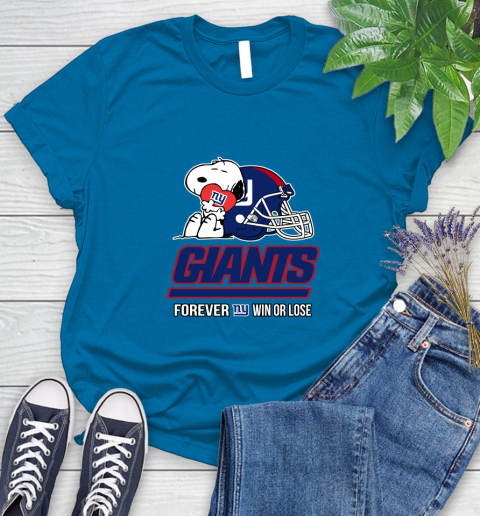 NFL The Peanuts Movie Snoopy Forever Win Or Lose Football New York Giants 97