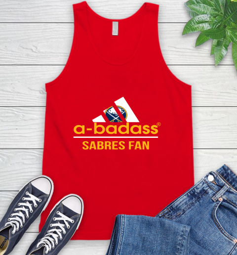 NHL A Badass Buffalo Sabres Fan Adidas Hockey Sports Tank Top 5