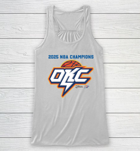 Thunder NBA Championships 2025 Racerback Tank