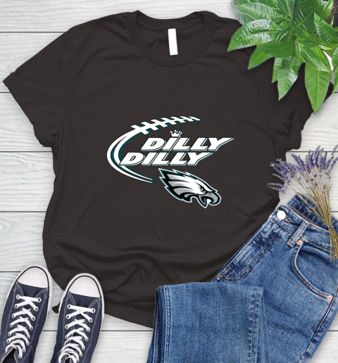 NFL Philadelphia Eagles Dilly Dilly Football Sports Women's T-Shirt 8
