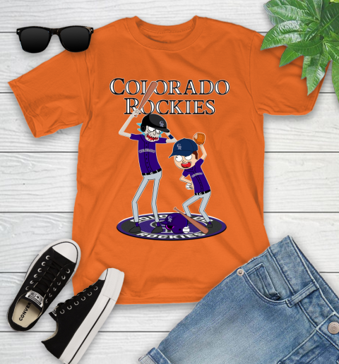 MLB Colorado Rockies Rick And Morty Baseball 109