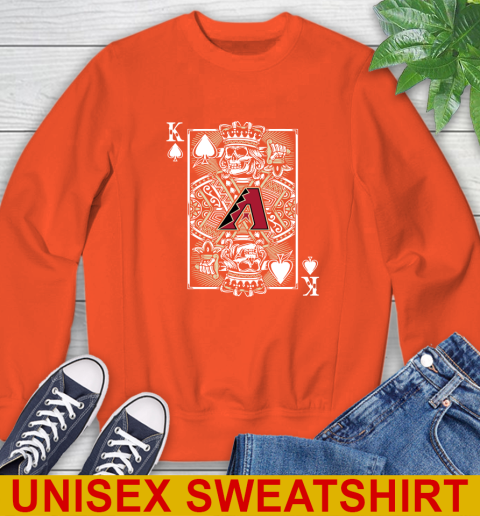 Arizona Diamondbacks MLB Baseball The King Of Spades Death Cards Shirt Sweatshirt 3