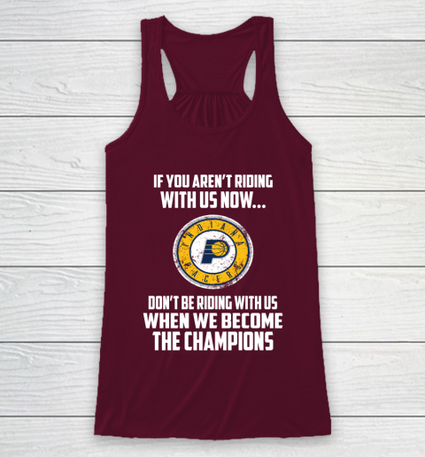 NBA Indiana Pacers Basketball We Become The Champions Racerback Tank 2