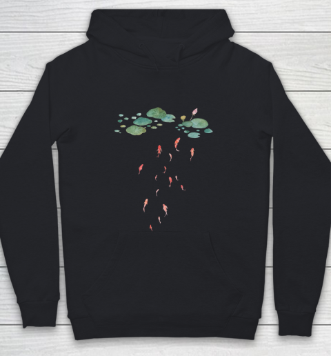 Japan koi lotus mens hot sale hoodie