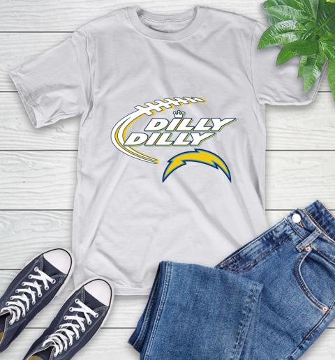 NFL Los Angeles Chargers Dilly Dilly Football Sports T-Shirt 12