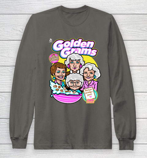 Golden Girls Tshirt Golden Grams Cereal Long Sleeve T-Shirt 5