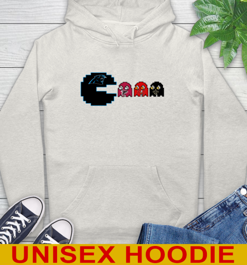 Carolina Panthers NFL Football Pac Man Champion Hoodie 12