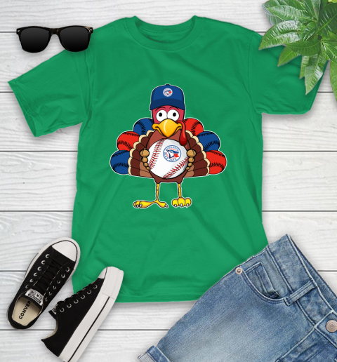 Toronto Blue Jays Turkey thanksgiving Youth T-Shirt 6