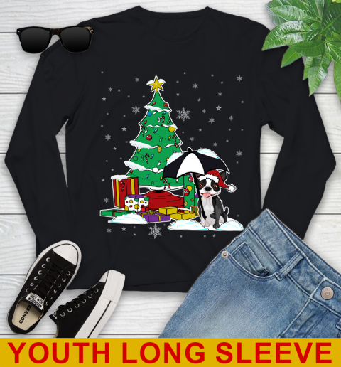 Boston Terrier Christmas Dog Lovers Shirts 117