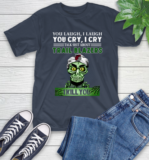 NBA Talk Shit About Portland Trail Blazers I Kill You Achmed The Dead Terrorist Jeffrey Dunham Basketball T-Shirt 3