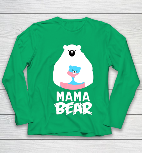 Mama Bear Transgender Shirt LGBT Pride Youth Long Sleeve 4
