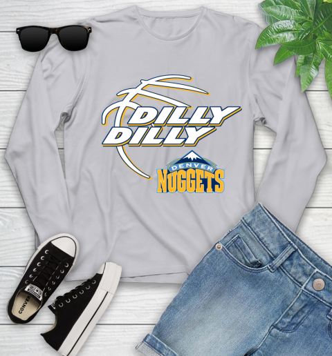 NBA Denver Nuggets Dilly Dilly Basketball Sports Youth Long Sleeve 5