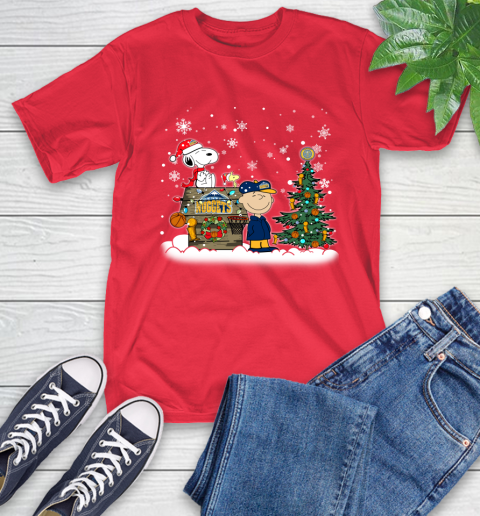 Denver Nuggets NBA Basketball Christmas The Peanuts Movie Snoopy Championship T-Shirt 11