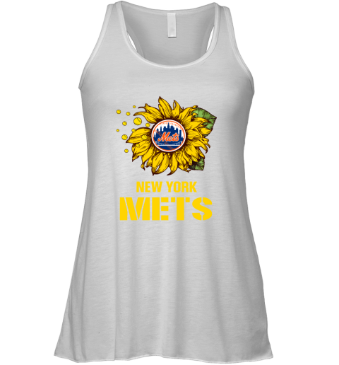 New York Mets Sunflower MLB Baseball Racerback Tank